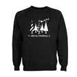 Merry Christmas Trees Sweatshirt - Adult