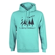 Merry Christmas Trees Hoodie - Adult