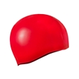 Red Silicone Kids' Swimming Cap