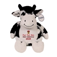 Personalisable First Christmas Cow Soft Toy