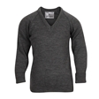 V-Neck Knitted School Jumper