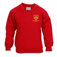 St John Bosco Catholic Primary School V-Neck Sweatshirt - Printed Logo