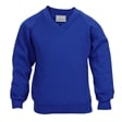 Regal Royal V-Neck School Sweatshirt