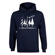 Merry Christmas Trees Hoodie - Adult