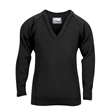 V-Neck Knitted School Jumper