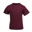 Maroon Cotton T-Shirt