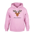 Reindeer Fairy Lights Christmas Hoodie - Child