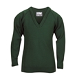 V-Neck Knitted School Jumper