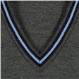 The Turner Free School Jumper V-Neck Jumper with 3 Stripes - Years 8 to 11