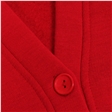Red School Sweatshirt Cardigan