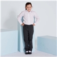 Girls Straight Leg  School Trousers