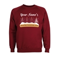 Personalised Winter Wonderland Christmas Sweatshirt - Adult