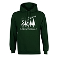 Merry Christmas Trees Hoodie - Adult