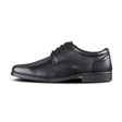 Senior Boys Black Lace Up Leather School Shoes