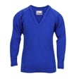 Royal V-Neck School Jumper