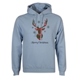 Tartan Reindeer Christmas Hoodie - Adult
