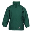 Bottle Green Showerproof School Coat