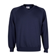 Navy V-Neck School Sweatshirt