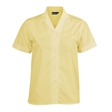 Anglo European School Yellow Short Sleeve Revere Blouse - 2 PK