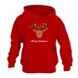Reindeer Fairy Lights Christmas Hoodie - Child