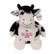 Personalisable First Christmas Cow Soft Toy
