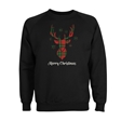 Tartan Reindeer Christmas Sweatshirt - Adult