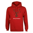 Tartan Reindeer Christmas Hoodie - Adult
