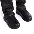 Junior Boys Tape and Lace Leather Shoes