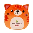 Personalisable First Christmas Cat Soft Toy