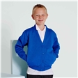 Royal Blue School Sweatshirt Cardigan