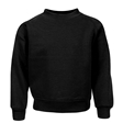 Black Cotton Rich School Sweatshirt