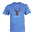 Tartan Reindeer Christmas T-Shirt - Child