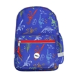 Roamie classic dino skeleton school backpack made from 100% recycled plastic bottles