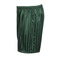 Bottle Green Shadow Stripe PE Shorts