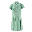 Green Gingham School Summer Dress
