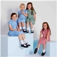 Blue Gingham School Summer Dress