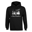Merry Christmas Trees Hoodie - Adult
