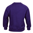 Purple V-Neck Sweatshirt