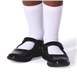 Junior Girls Black Patent Mary Jane Shoes