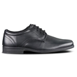 Senior Boys Black Lace Up Leather School Shoes