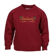 Personalised Metallic Name & Holly Christmas Sweatshirt - Child