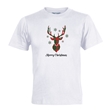 Tartan Reindeer Christmas T-Shirt - Child