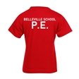 Belleville Primary School Cotton PE T-Shirt - Meteor House (Red)