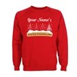 Personalised Winter Wonderland Christmas Sweatshirt - Adult