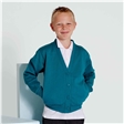 School Sweatshirt Cardigan