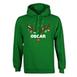 Reindeer Antlers Personalised Christmas Hoodie - Adult