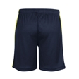 Navy Yellow Unisex Sports Shorts