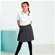 Grey Junior Pleated Skirt