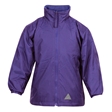 Purple Showerproof School Coat