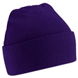 Purple Kids’ Knitted Beanie Hat